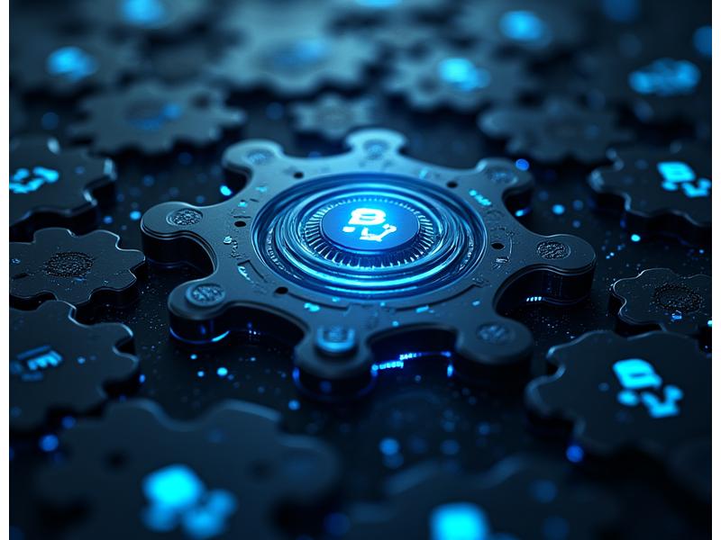 Depiction of secure, multi-layered digital vault or cryptographic security, symbolizing institutional-grade custody.