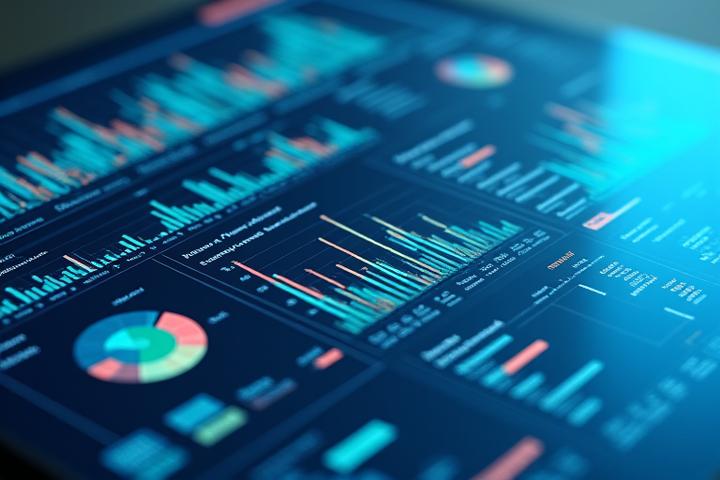Detailed analytics dashboard showing DeFi portfolio performance, including charts for yield, asset allocation, and compliance reporting tools.